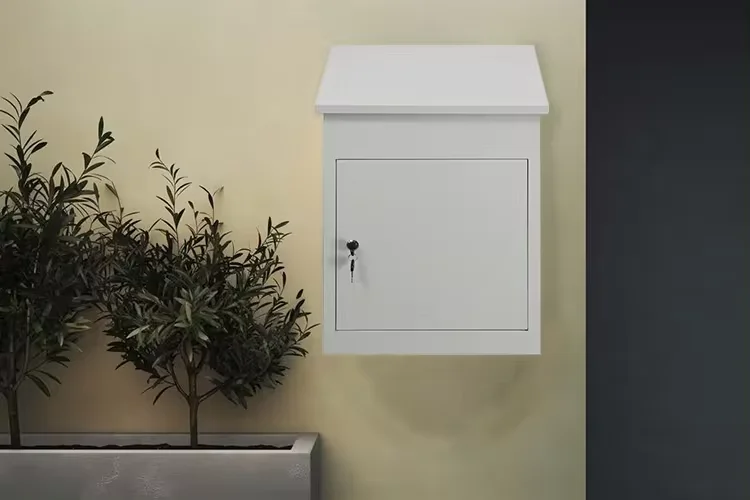 Custom Outdoor Home Package Large Smart Stainless Steel Meta Uk Mailbox Parcel Meral
