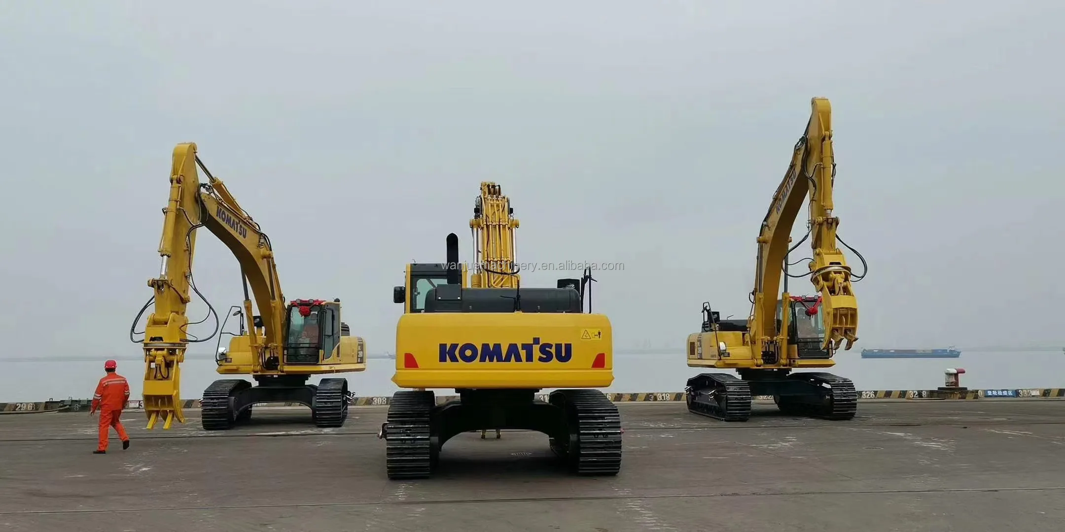 Высококачественный PC390-8MO Komatsu 40-тонный экскаватор новый гусеничный тип с основным двигателем дешевый PC390-8M0 для продажи