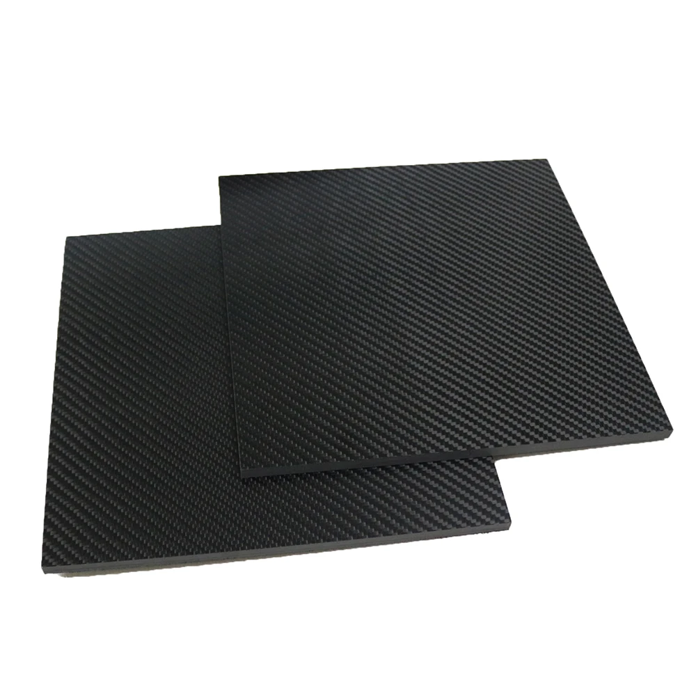 3k 8mm 9mm 10mm Customized Size Carbon Fiber Plate Sheet