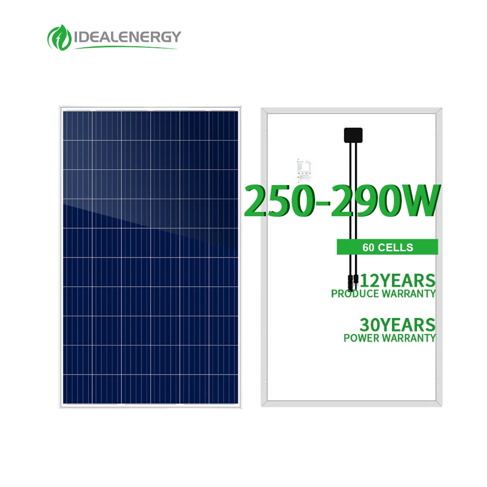 IDEAL  japan 250w 250 w 260w 265w 270w 275w 280w 285w paneles solares house stock rotterdam solar panels price turkey cameroon