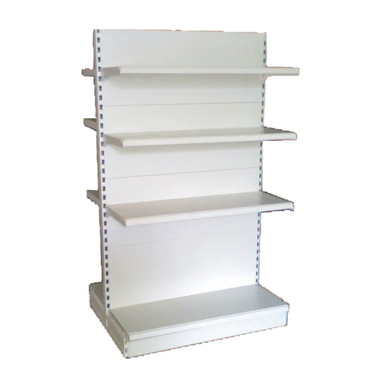 
European style metal supermarket display rack shelf 