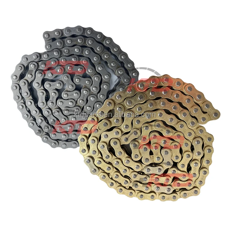Engine Roller Chain Factory Good Price Gold 428h Motorcycle Drive Chain