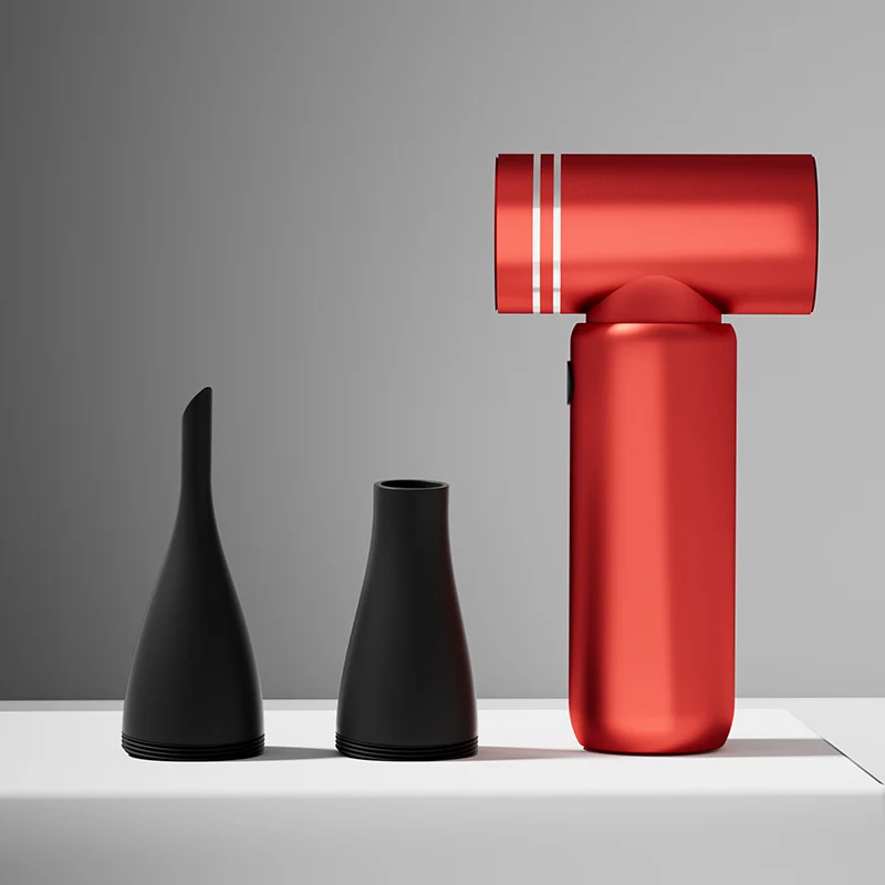 New design bbq turbo hand held fan with low price/jetdry turbo