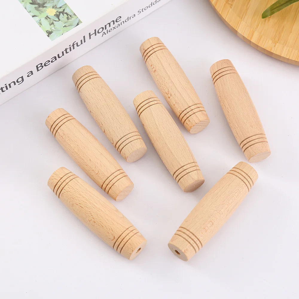 Beech wood bucket handle solid wooden handle 92x26mm