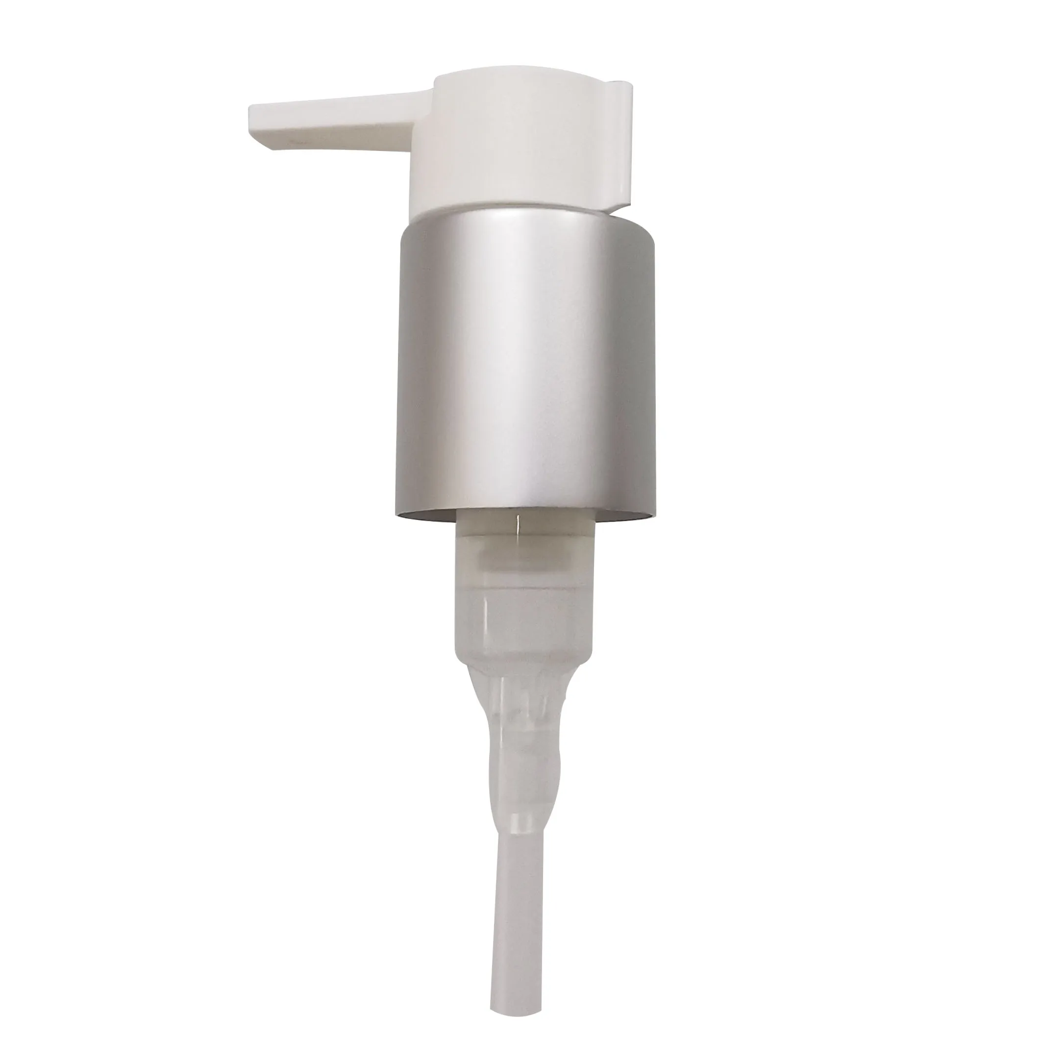 Factory manufacturer Cream lotion pump 24 410 white color  treatment pump for cosmetic packaging
