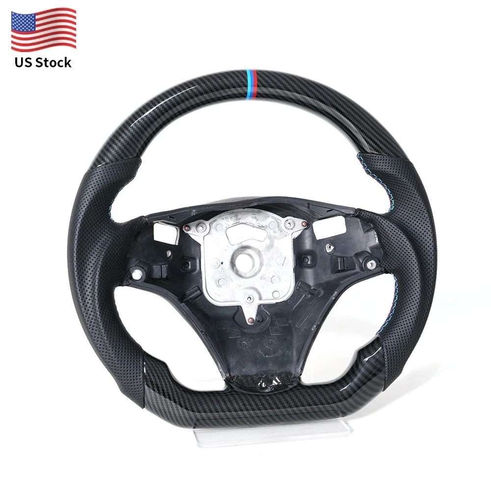 USA Warehouse Mahogany Wood Color E93 M3 Steering Wheel For Bmw E91 E92 3 Series 335i 320i E90 Sport Steering Wheel