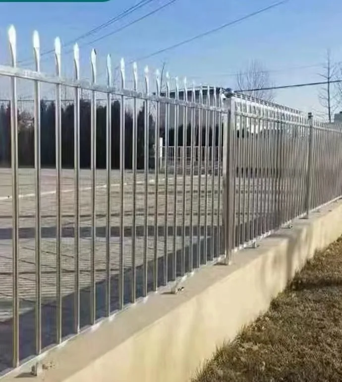 Custom stainless steel transformer box change fence wall guardrail factory garden fixed railings isolation fence