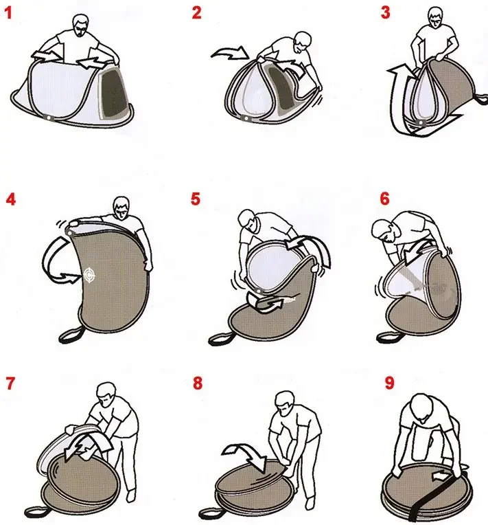 Outdoor Camping Tent Camping 2 People Automatic Quick Opening Beach Tent