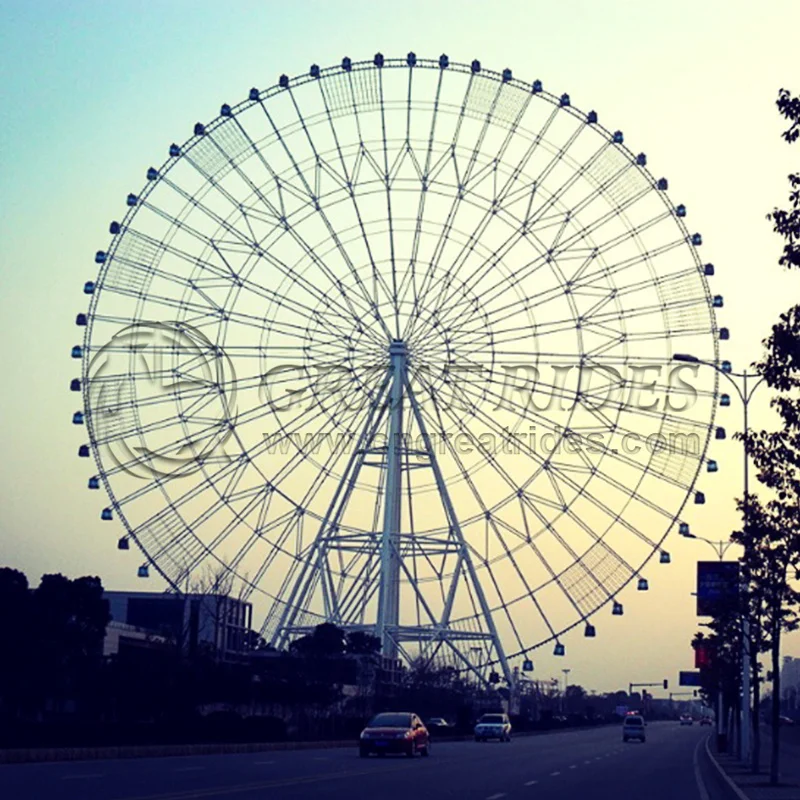 China Manufacturers 88m Ferris Wheel City Landmark Giant Ferris Wheel for Sale