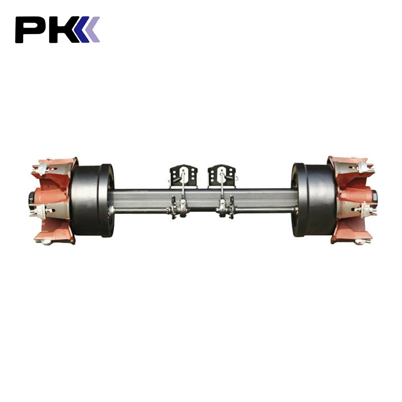 Ось полуприцепа 8T 9T 10T 11T 12T 13T 16T 18T 20T BPW FUWA HOS HJ YORK SAF Premium