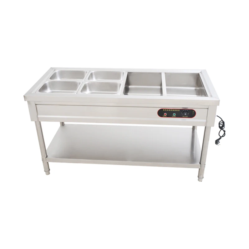 Customized Electric Buffet Bain Marie Food Warmer Steam cabinet for Hotel Restaurant