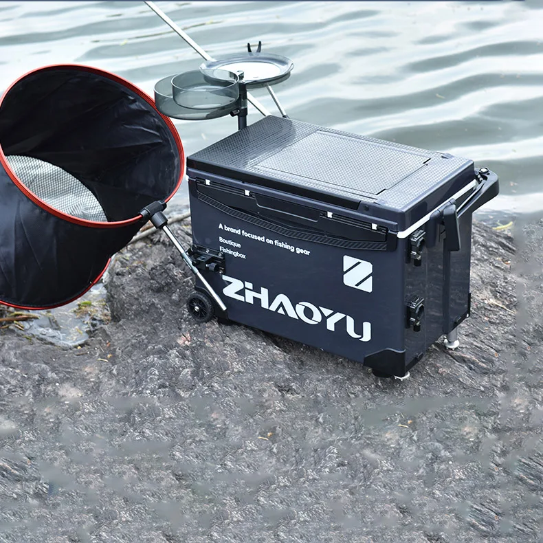 Multifunctional Lightweight Cold Insulation Box Fishing Box Outdoor Ultra Light Thickened Live Fish Bucket Taiwan Fishing Box