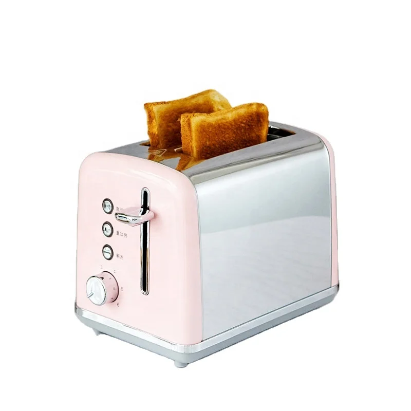 Household Mechanical Kitchen Mini 2 Slice Automatic Bread Electric Toaster