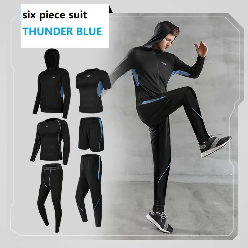 New Arrival Man Clothes Stretch Fast Dry Gym Training Running High Collar Sportswear Long Sleeve T Shirt For Men