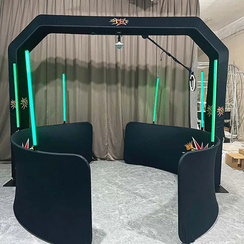 Free Custom Logo Overhead Power Bank For 360 Photo Booth For Wedding Party Sky Top Spinner Olylo 360 Photo Booth