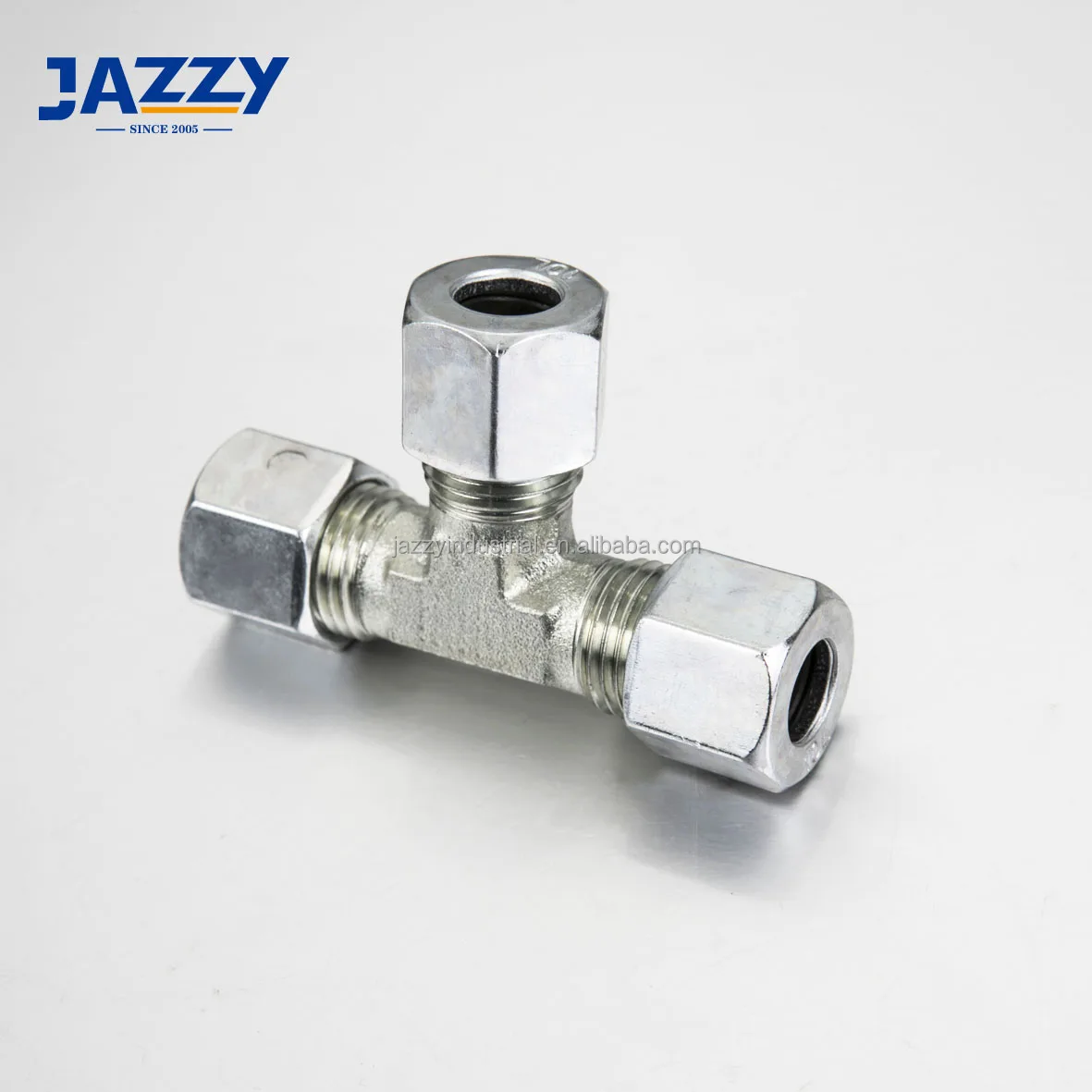 JAZZY DIN2353 compression fitting Ss Brass Tube to Tube/Male Thread/Female Port Adjustable Standpipe Fitting Compression fitting
