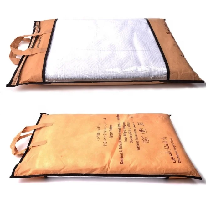 factory direct selling Abra Islamic h igh quality jacquard cotton / polyester/microfiber ahram/ehram  umrah ihram for sale