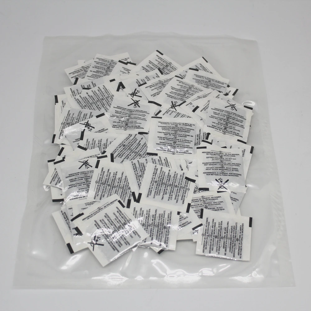 Low MOQ Fast Delivery 15cc-3000cc iron powder food contact Oxygen Absorber Packets