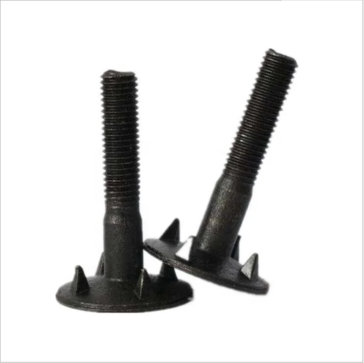 High Quality DIN15237 Belt Bolts Fanged Elevator Bolt with Spikes