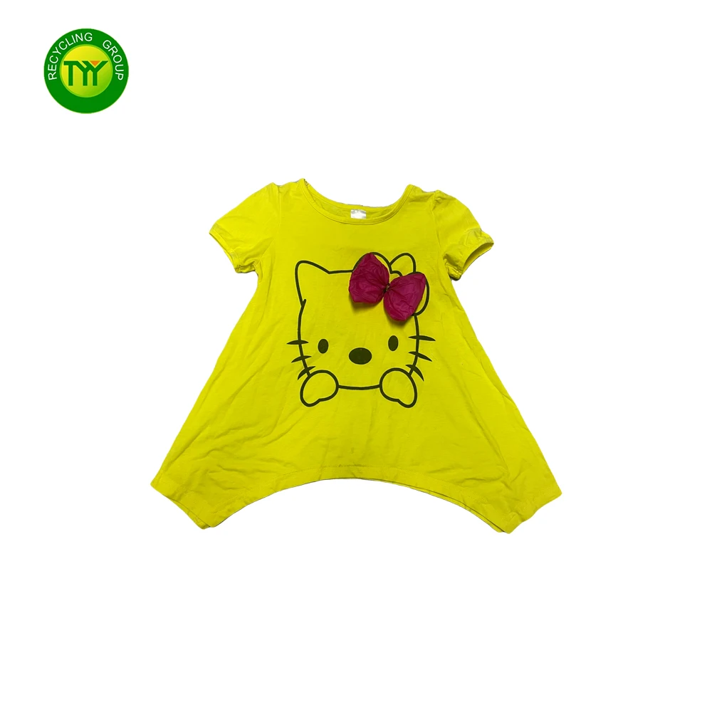 US high mixed used baby clothes baby children summer wear used clothes bales used girls dress second hand clothing