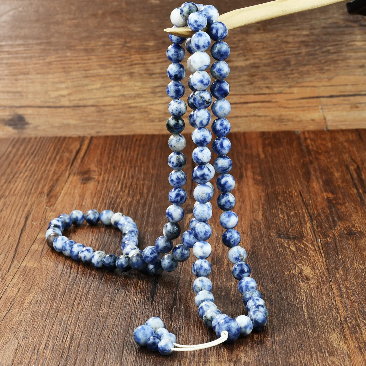 REAL Tiger Eye Islamic Prayer Natural Stone 99 Beads Misbaha, Tasbeeh, Rosary, Misbah, Tasbih  Personalized