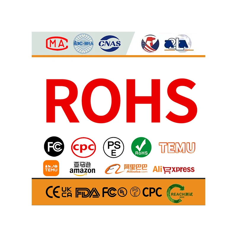 Rohs Ce Cpc Fcc Md сертификационный инструмент для тестирования сторонних производителей сертификация рынка ЕС