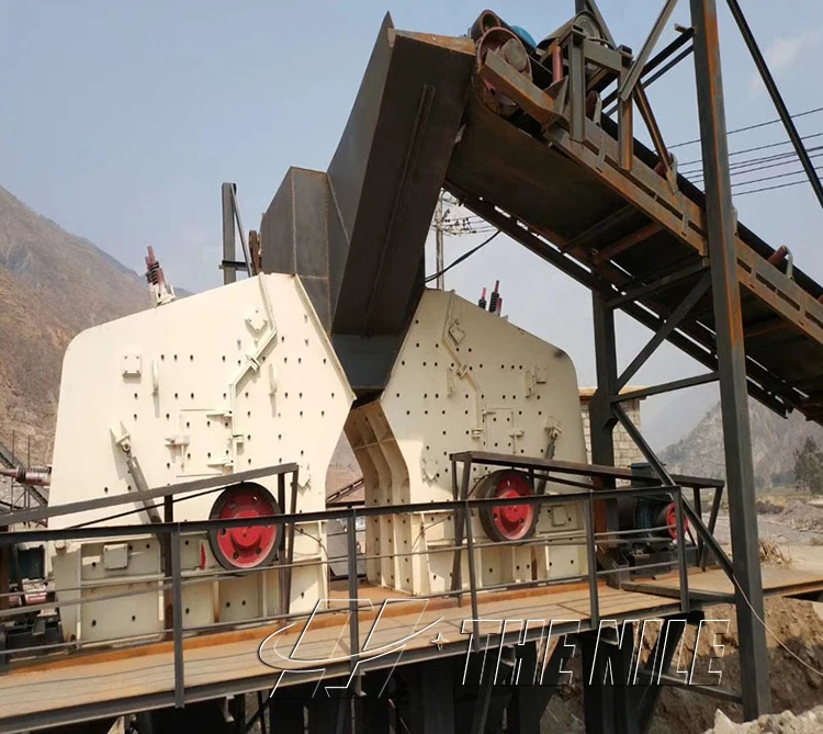 High Capacity Concrete Clay Mine Ore Stone Impact Hammer Crusher