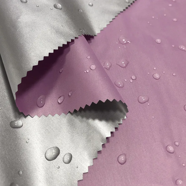 170T,190T,210T Polyester taffeta blackout fabric with silver coated for cover,curtain