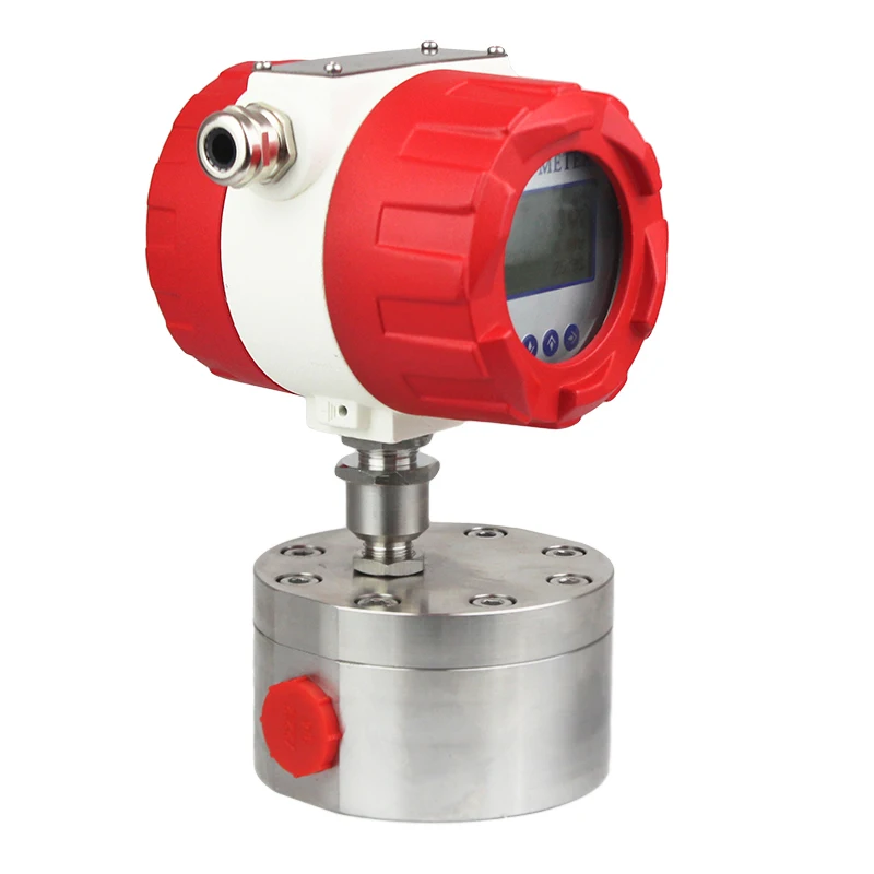 Digital Hydrogen Flow Meter DN25 Small Oil Flow Meter High Viscosity