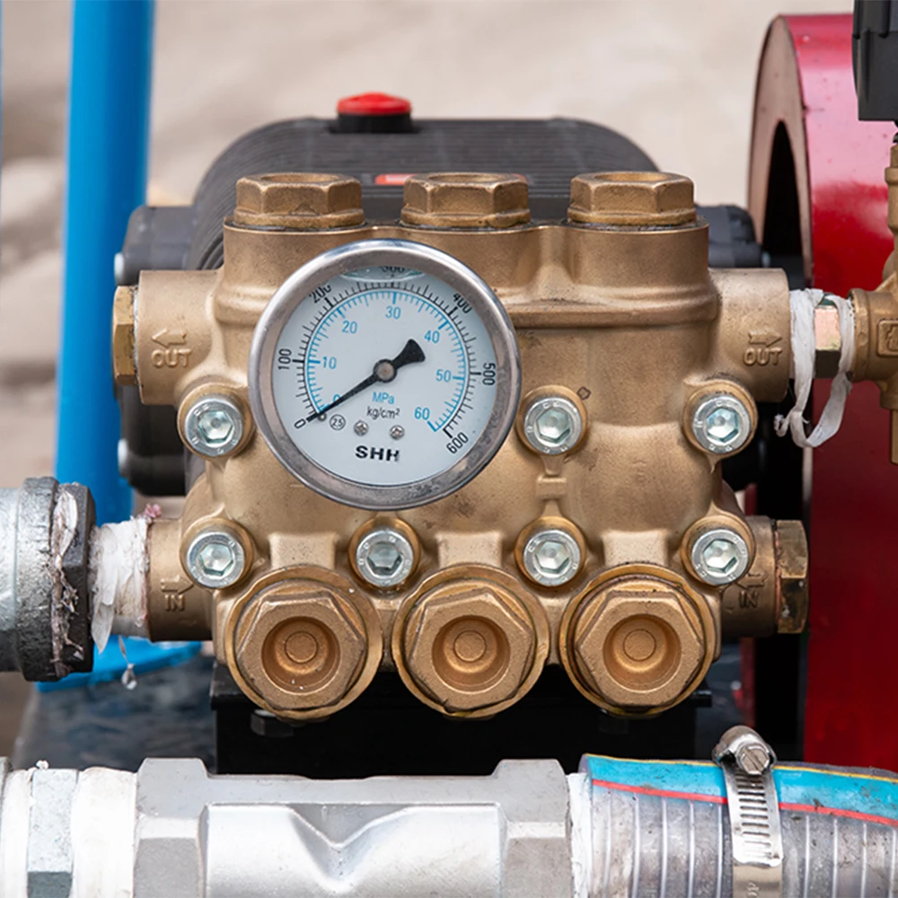 2024 New High Pressure Water Jet Drain Cleaner Sewer Jetter Drain Cleaning Machine For 50-400mm Pipe Cleaning