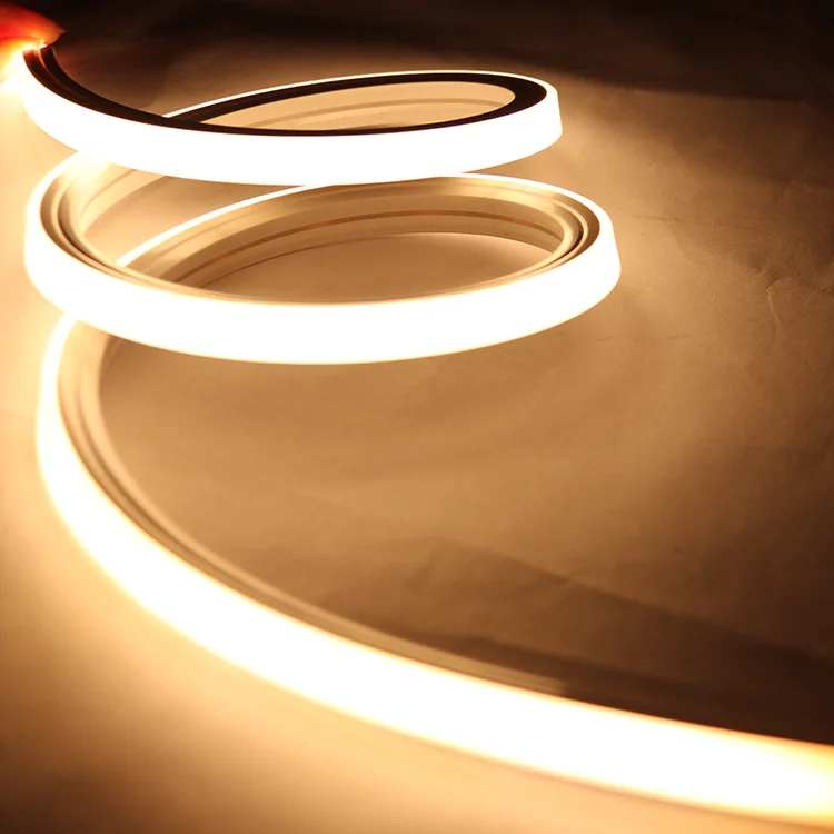 Super slim 10mm*10mm Waterproof ip67outdoor decoration bendable silicon neon tube Ap1010