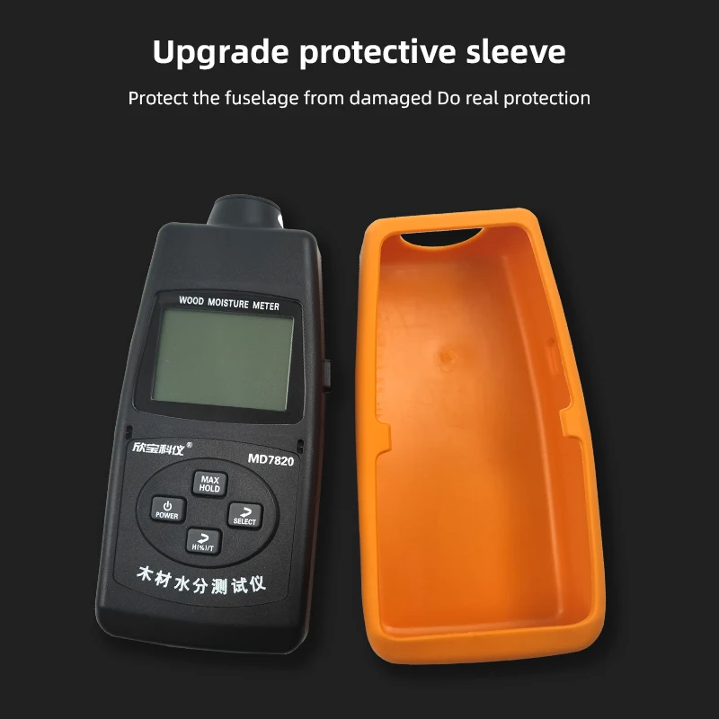 Long needle wood moisture tester MD7820 wood moisture meter plank of wood Portable Hygrometer