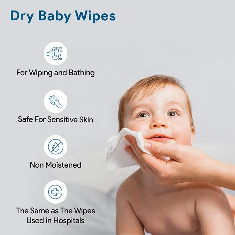 Custom Logo Eco Friendly Baby Face Mouth Hand Wipes Travel Bag Quantity OEM GSM Fabric Packing Pcs