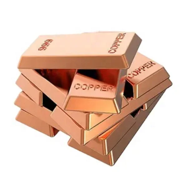 Copper Ingots with 99.99% purity for Sale