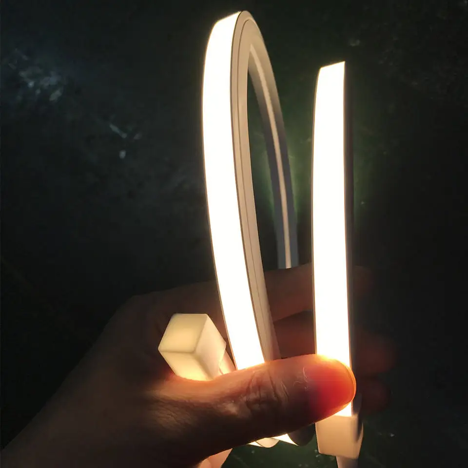1010 top view or side view LED flexible neon strip light Waterproof IP65&IP67 DC12V/DC24V Integrated Molding seamless End cap