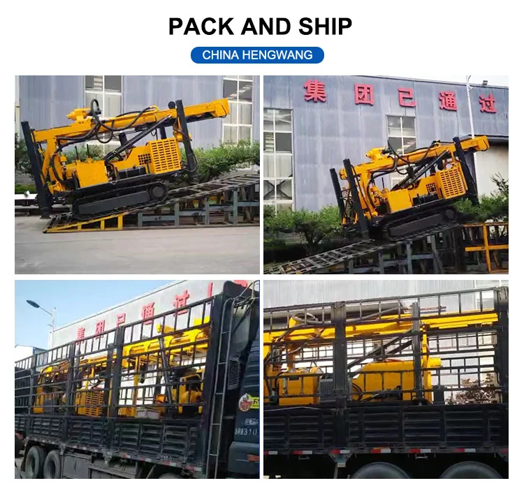 200M 300M 400M 600M deep well drilling machine DTH hammer drill Machine for Water Wells