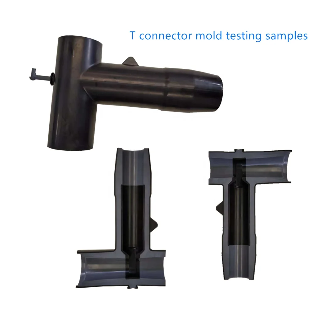 Hot sales vertical rubber injection molding machine 300ton for making T connectors