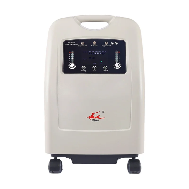 China Factory high 96% purify SHENLU oxygen concentration 5l 10L medical standard single/ dual portable oxygen-concentrator