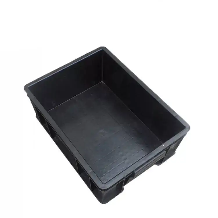 ESD Plastic Box ESD Container Black Antistatic Containers Electronics Tool Box
