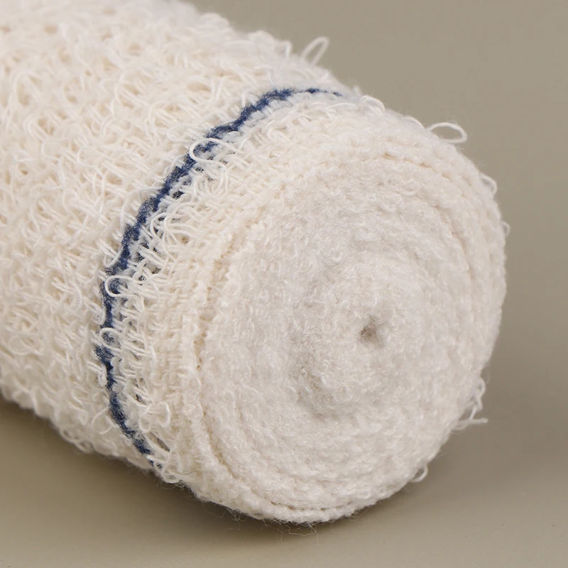Athlete  Elastic Tape  Cotton  Bandage Skin Friendly Stretch Gauze Bandage Medical Conforming Elastic Crepe Bandage
