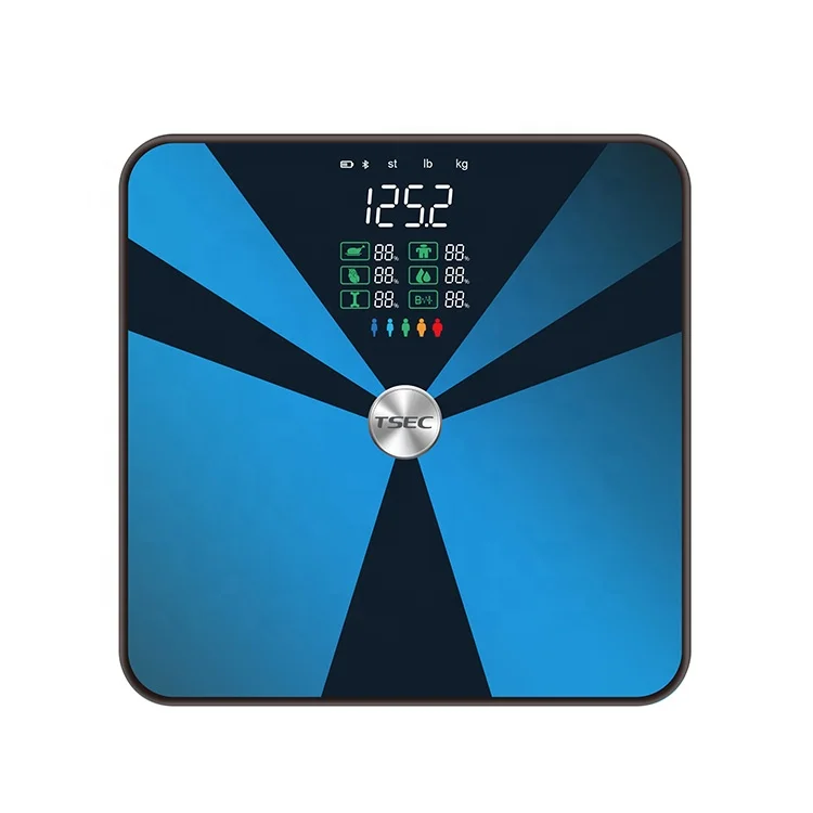 Leaone Wholesale 180kg High-Precision Bmi Body Fat Scale Electric Bluetooth Digital Bathroom Floor Human Health Analysis Scale