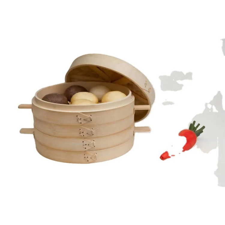 Натуральные экологически чистые пищевые пароварки с логотипом на заказ, дешевые пельмени для завтрака ручной работы, пароварка из бамбука