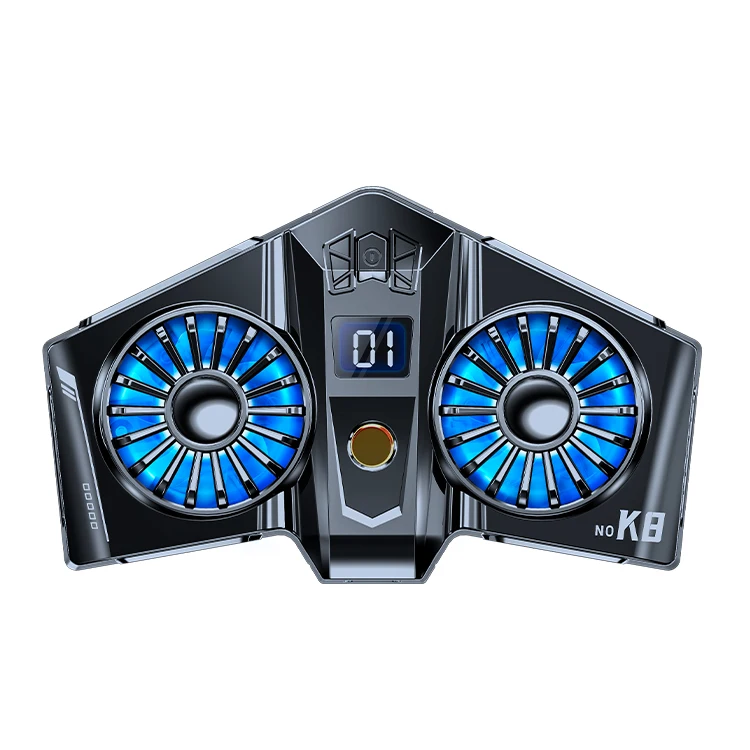 2022 Hot K8 phone cooler Megnetic cooling fan for mobile phone Gaming