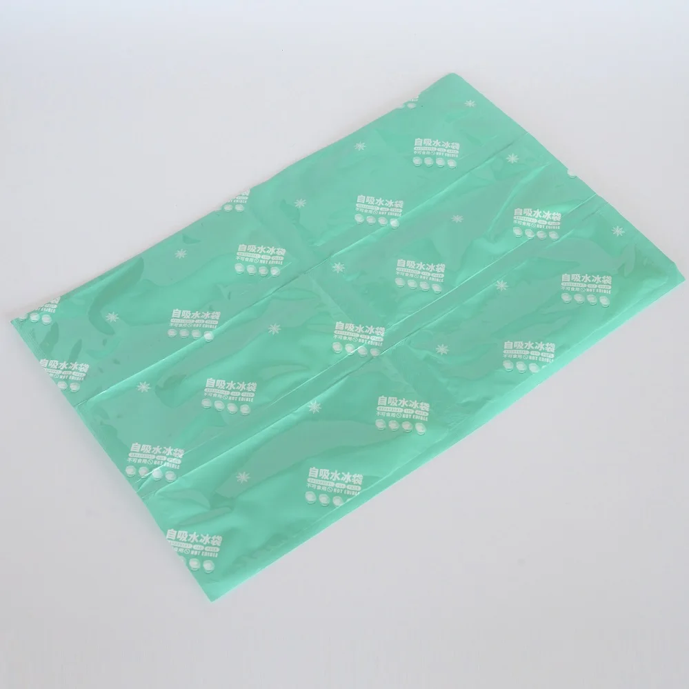Light weight auto soaking ice pack, ice pack sheet for sea food delivery keep fresh