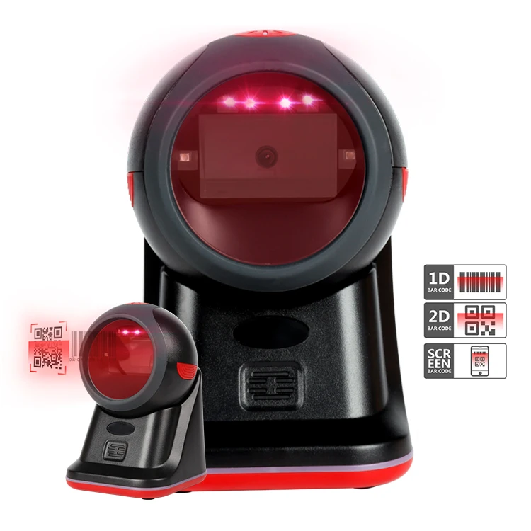 Scanners Price Fixed Desktop terminal 1d 2d qr bar code scan scanning scanner einscan wired supermarket barcode scanner