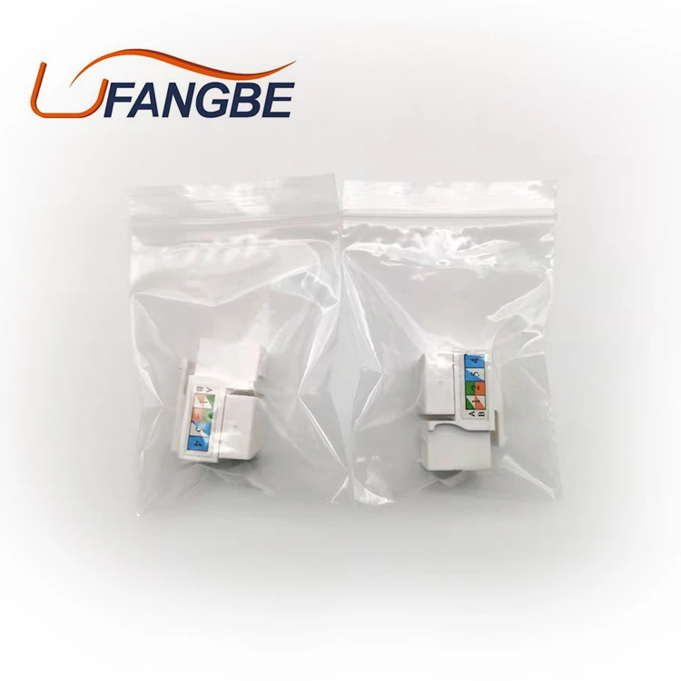 Сделано в Китае сетевой соединитель CAT5e rj45 8P8C utp гнездовой разъем keystone