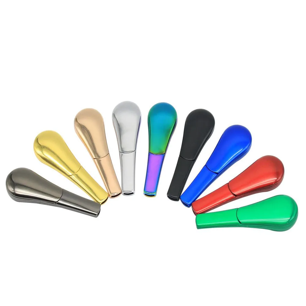 Cheapest price E cig Spoon shape smoking pipe for dry herb tobacco pipe