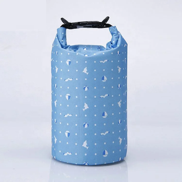 waterproof floating dry bag roll top closure ocean pack PVC tarpaulin TPU outdoor dry bag 2L 5L 10L 20L 80L with shoulder straps