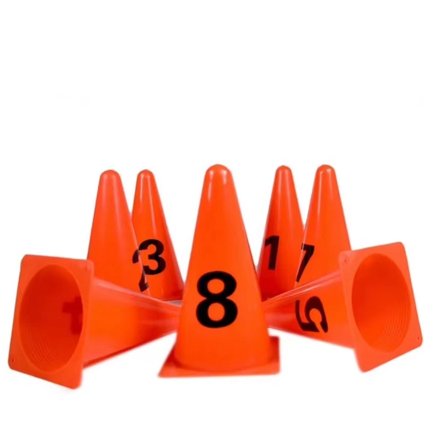 12 Inch Traffic Training Sports Cones Orange Safety Cones Soccer Basketball Cones for Drills