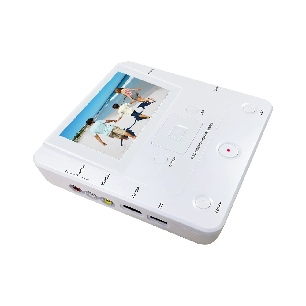 4.3 inch Portable Multi Function Digital DVD Recorder vhs recorder